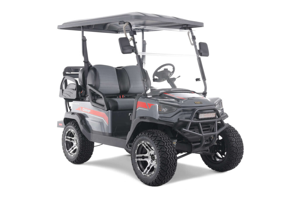 TAO_Motors_Champ_golfcart_front_pass_3Q_titanium